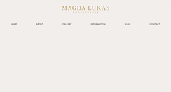 Desktop Screenshot of magdalukas.com