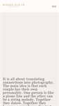 Mobile Screenshot of magdalukas.com